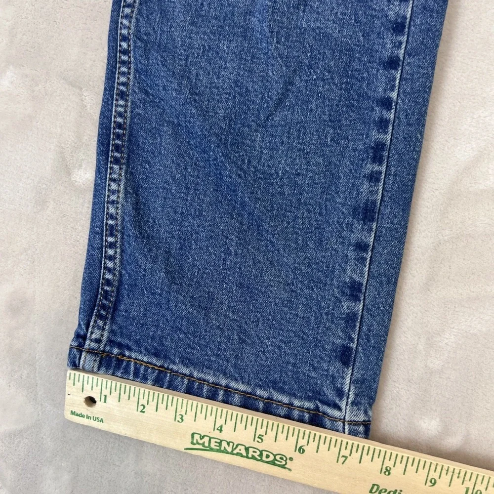 Levis 505 Jeans Mens 32x30 Blue Denim Straight Workwear Americana Casual Stretch